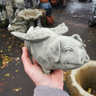 Statuary, Animal | Flying Pig, Stained, Small