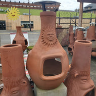 Triple Opening Chiminea