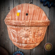 Terra Cotta Wall Pocket | Bell, 12"
