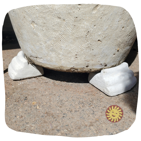 large plant pot feet Concrete Pot Feet – Little Baja Home & Garden Decor