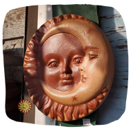 Sun and Moon Wall Hanging