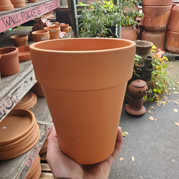 tall terracotta plant pots Terra Cotta Planter, Italian