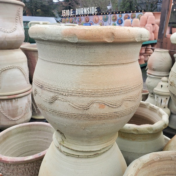 Tunisian White Clay Planter