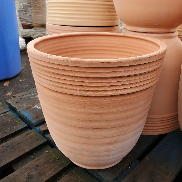 Tunisian Red Clay Planter | Cone-Shaped (12