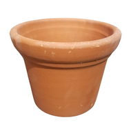 10" Tapered Pot w/ Border