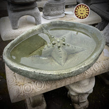 Birdbath | Starfish Basin Birdbath, Stained (Local Pickup Only)