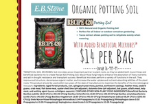 Organic Potting Soil. E.B. Stone