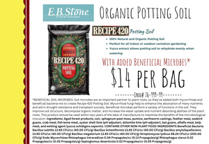 Organic Potting Soil. E.B. Stone