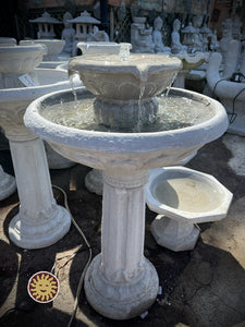 Fountain, Concrete | Birdbath Fountain, Na (Local Pickup Only)