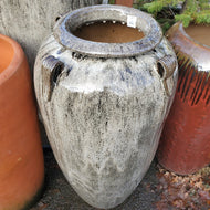 Planter, Glazed | Pajaro Round Jar, Tall (Local Pickup Only)