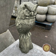 Statue, Animal | Owl Statue, Small, Stained