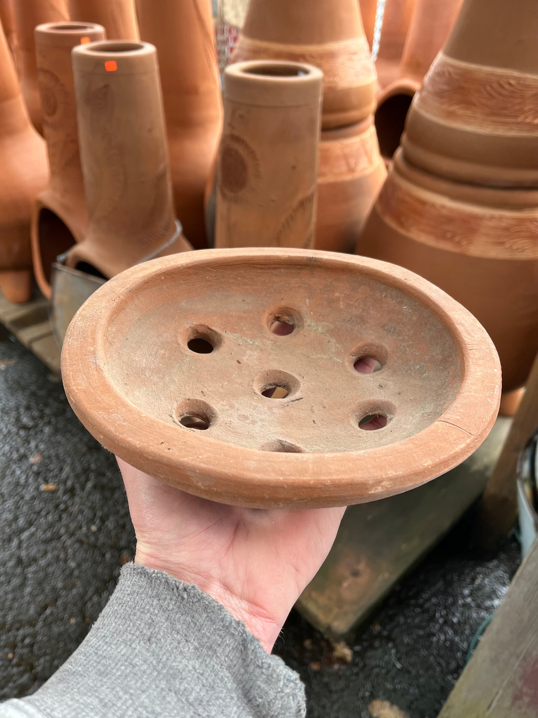 Baja Chiminea Burn Tray Insert, Shaved / Oval (Three Sizes)