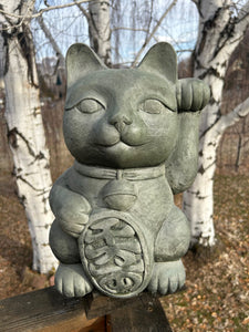 Large Fortune Cat Statue