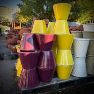 Planter, Glazed | Debbie Round Planter (OneSize) (Local Pickup or Freight Only)