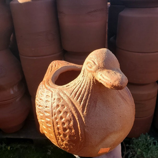 Terracotta Duck Planter