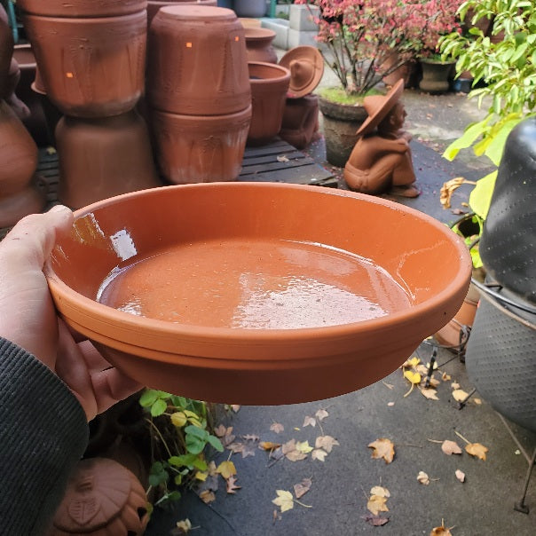 Terra Cotta Saucer, Italian