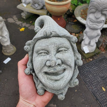 Concrete Jester Mask Wall Hanging