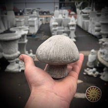 Short Mushroom Statues Concrete, Small