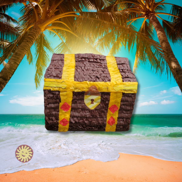 Pinata | Treasure Chest Piñata – Little Baja Home & Garden Decor