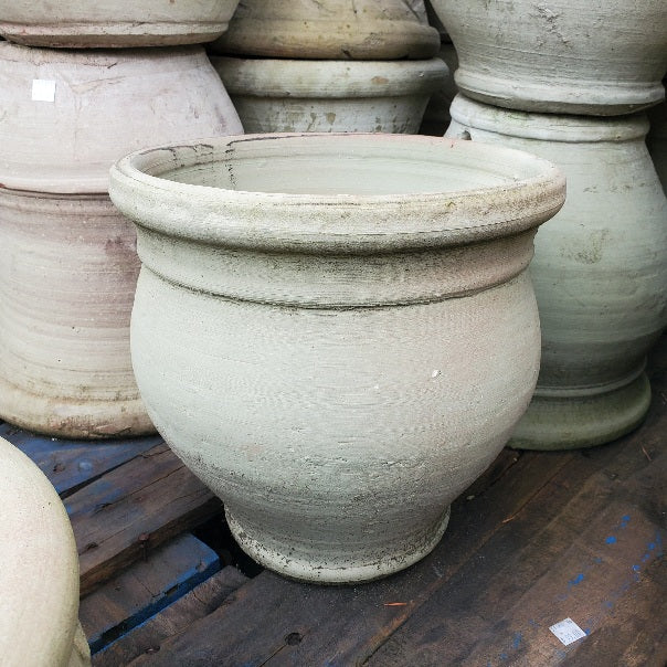 clay plant pots for sale near me Tunisian White Clay Planter