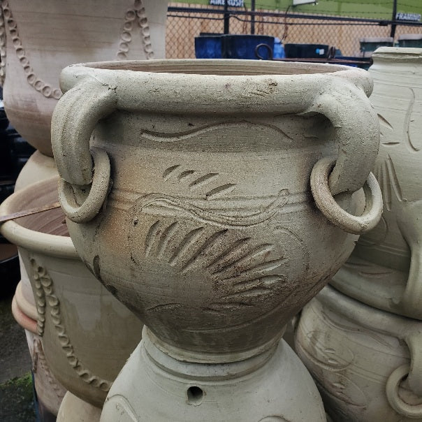 clay plant pots for sale Tunisian White Clay Planter