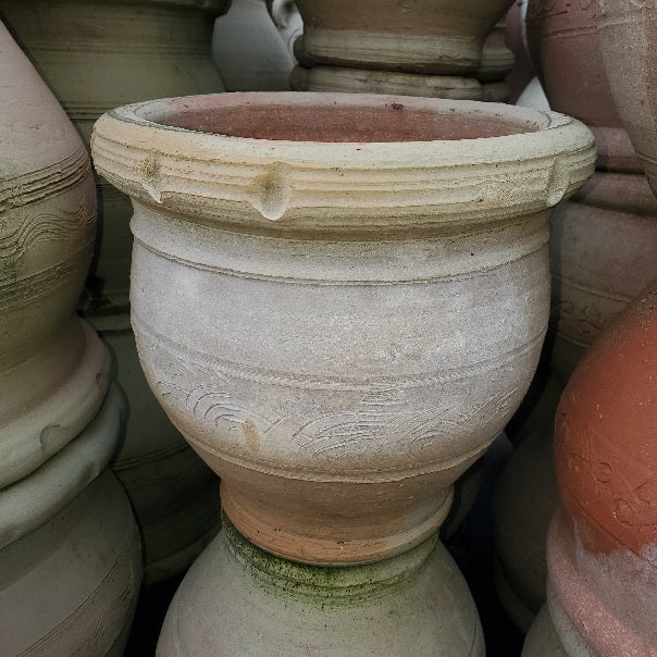 Tunisian White Clay Planter