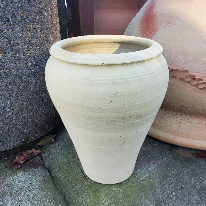 jar planter pots Tunisian White Clay Planter