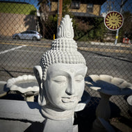 Buddha Head Statue, Indonesian