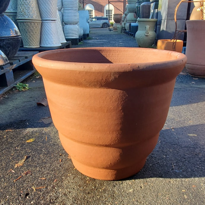 Terra Cotta Planter | Short Bell, (Two Sizes; 11