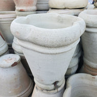 Tunisian White Clay Planters | 8" Pots, Assorted