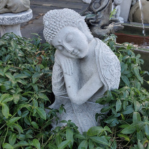 Statuary, Asian | Sleeping Buddha Statue (Two Sizes: 10" & 14")