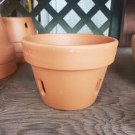 Terra Cotta Pottery, Italian | Orchid Pots (Two Sizes)