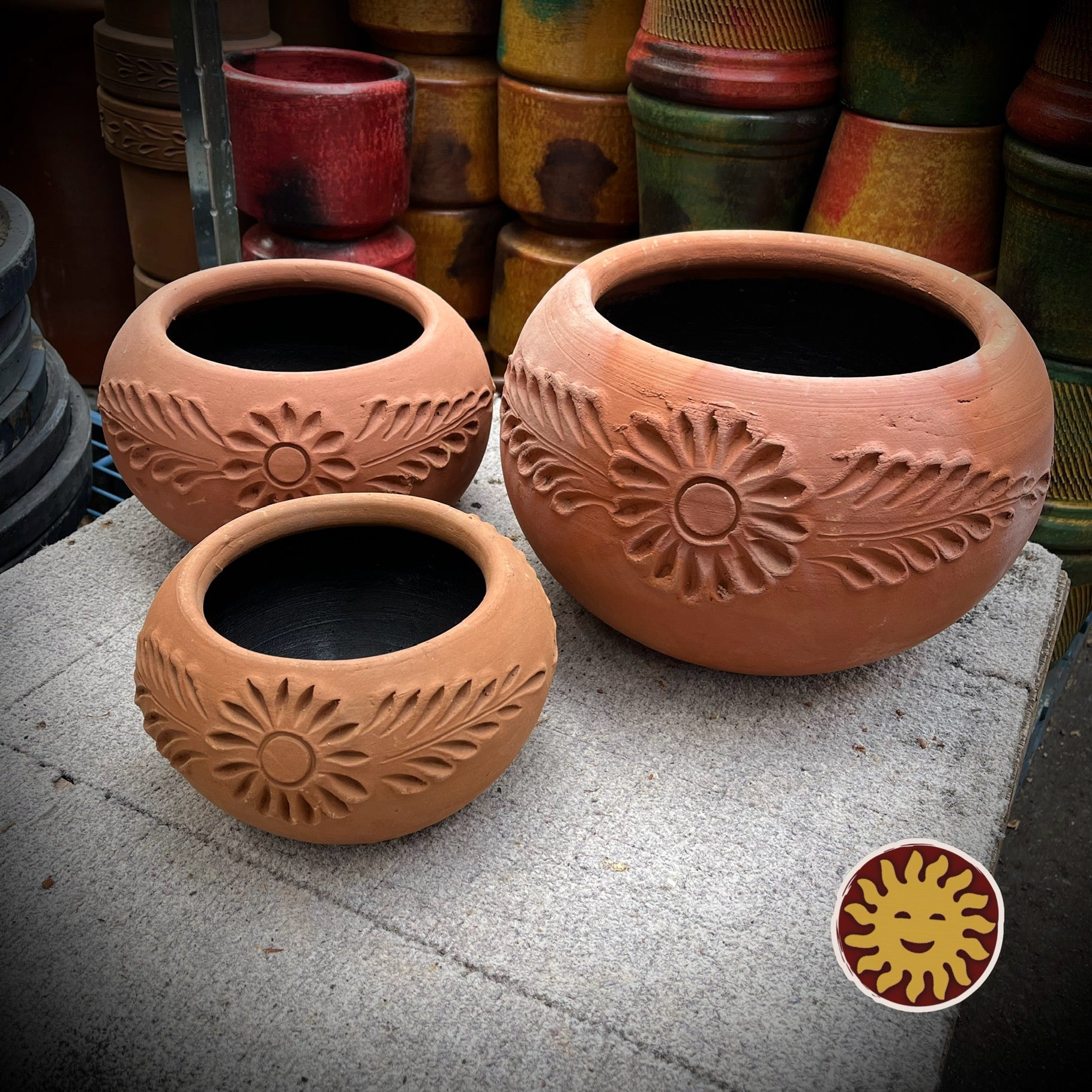 ball plant pot Terra Cotta Planter