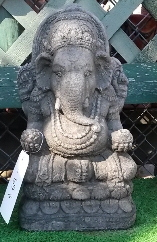 Statuary, Asian | Ganesh Statue, Painted (Two-Sizes)