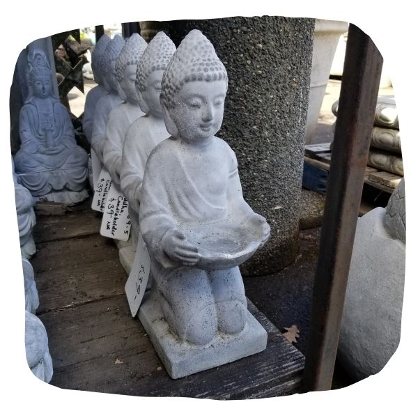 Buddha Candleholder Statue