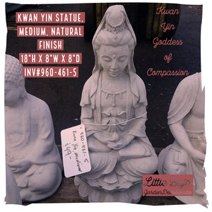 Kwan Yin Statue, 18in