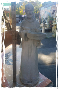 Religious Statuary | St. Francis w/ Bowl, Medium, Concrete