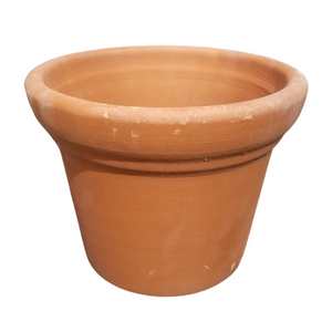 Terra Cotta Planter | Tapered Pot, 10" (New Style)