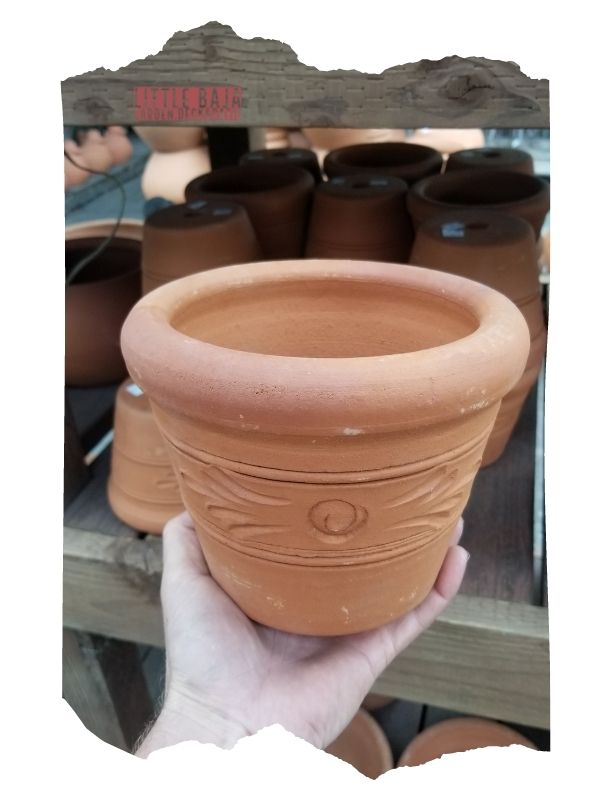 7 inch terracotta plant pots Terra Cotta Planter