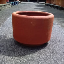 10in Terra Cotta Cylinder Planter, Short