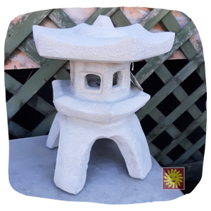 Small Pagoda / Lantern, Concrete