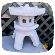 Small Pagoda / Lantern, Concrete