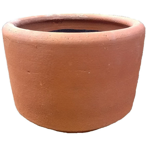 10in Terra Cotta Cylinder-shaped Pot
